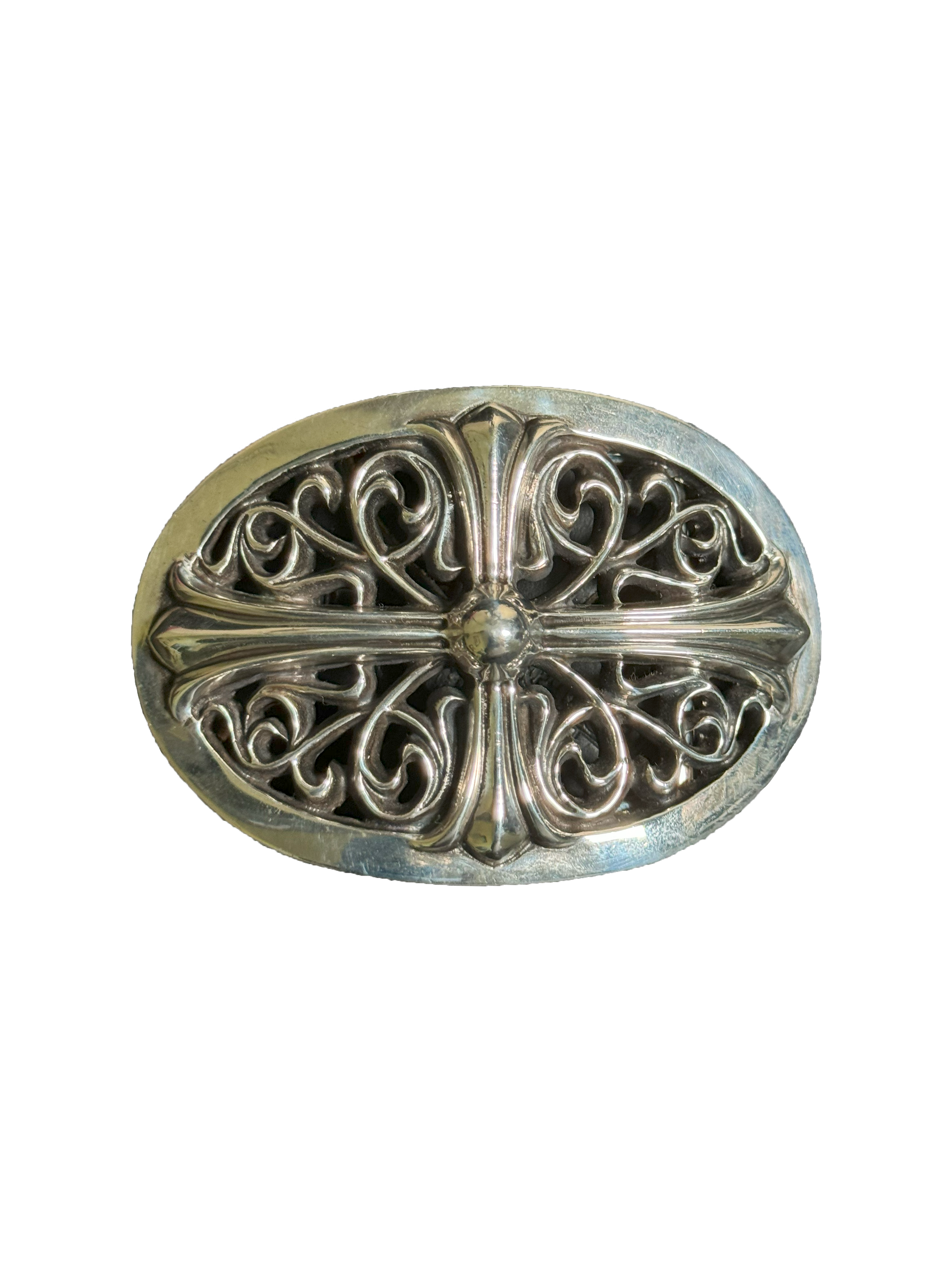Chrome Hearts Oval Belt Buckle - OS