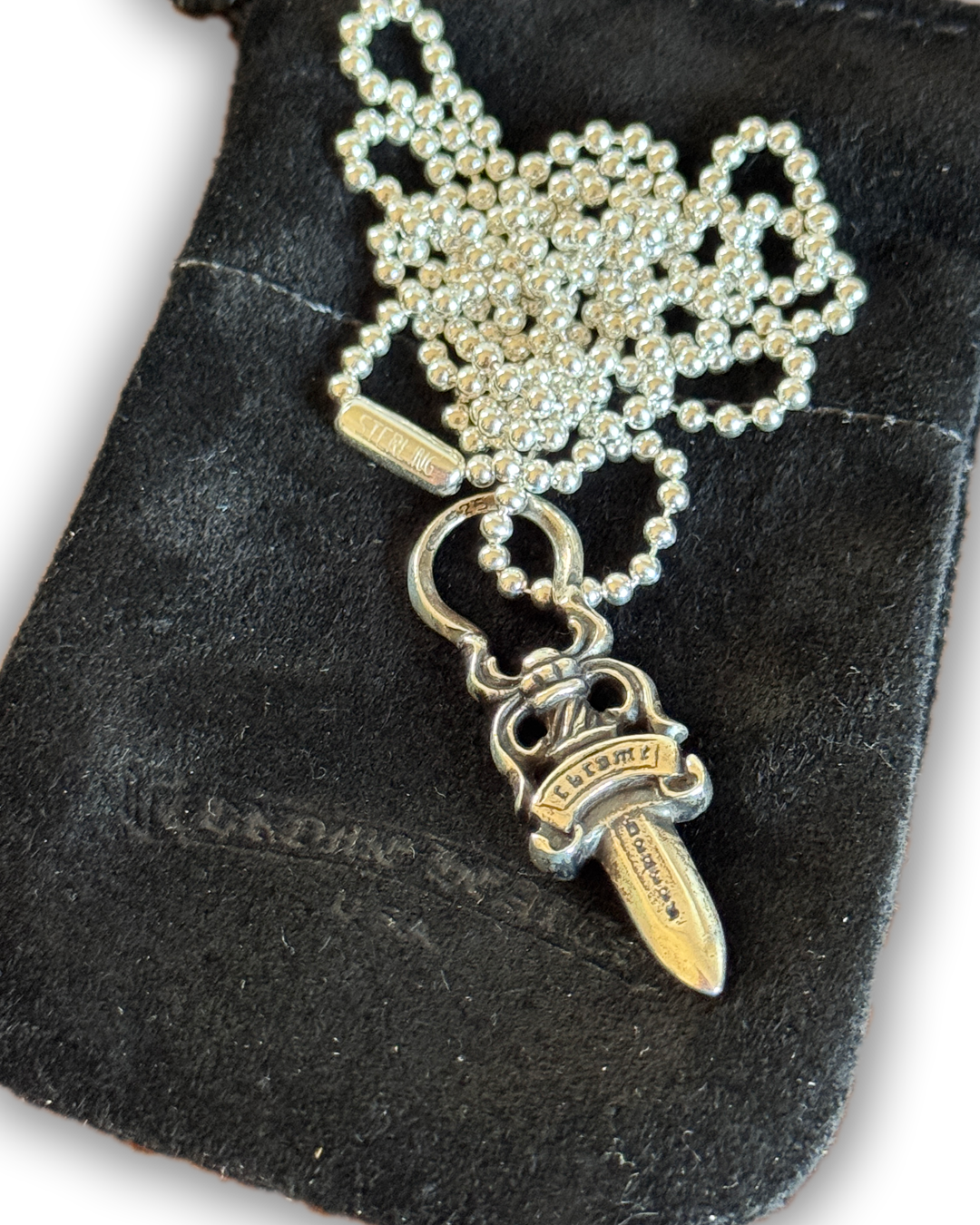 Chrome Hearts Dagger Necklace - OS
