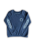 Chrome Hearts Grey Floral Crewneck Sweatshirt - M