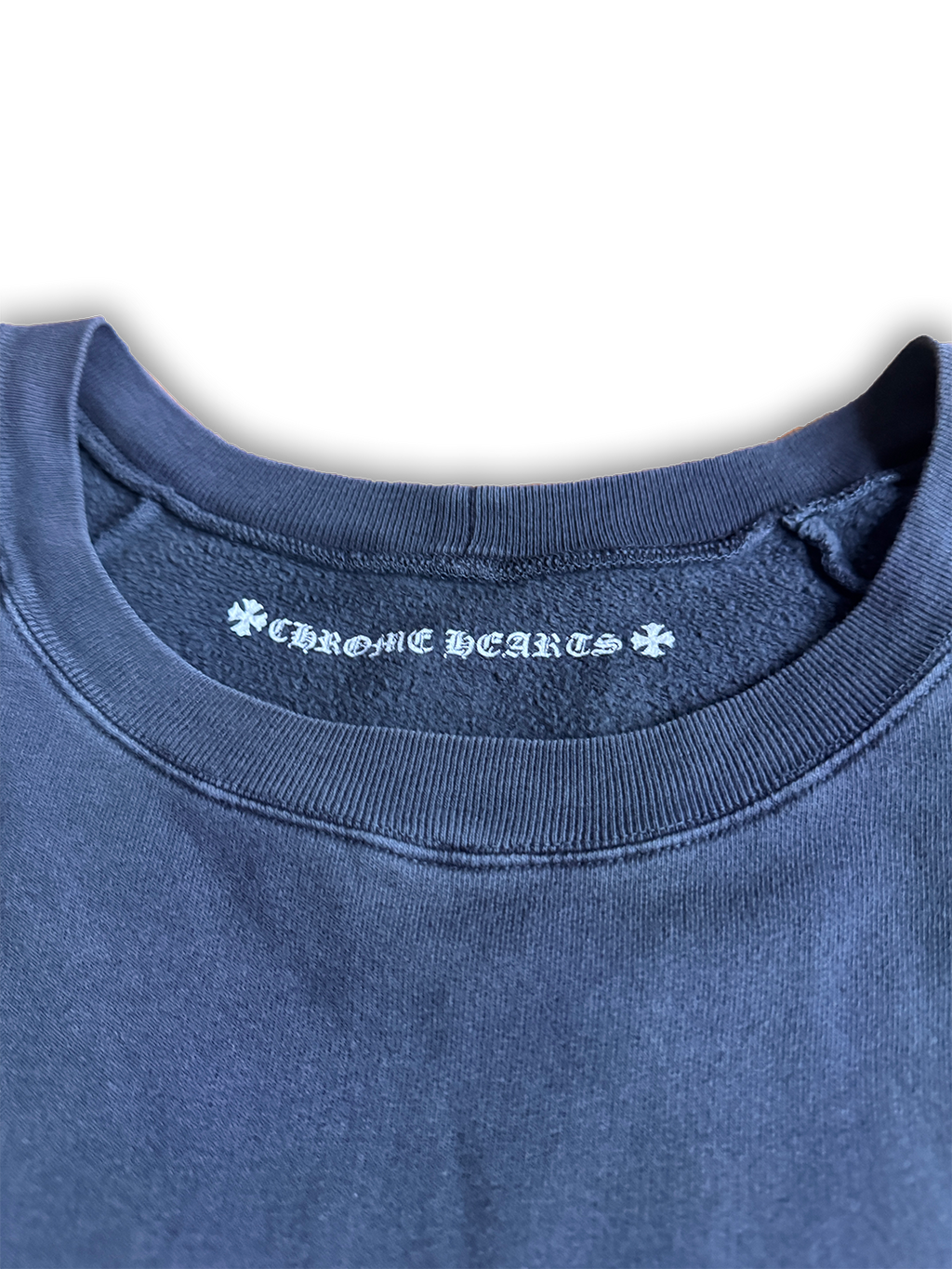 Chrome Hearts Grey Floral Crewneck Sweatshirt - M