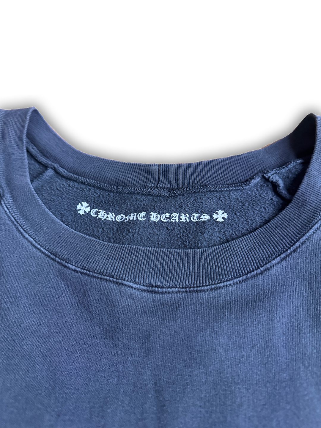 Chrome Hearts Grey Floral Crewneck Sweatshirt - M