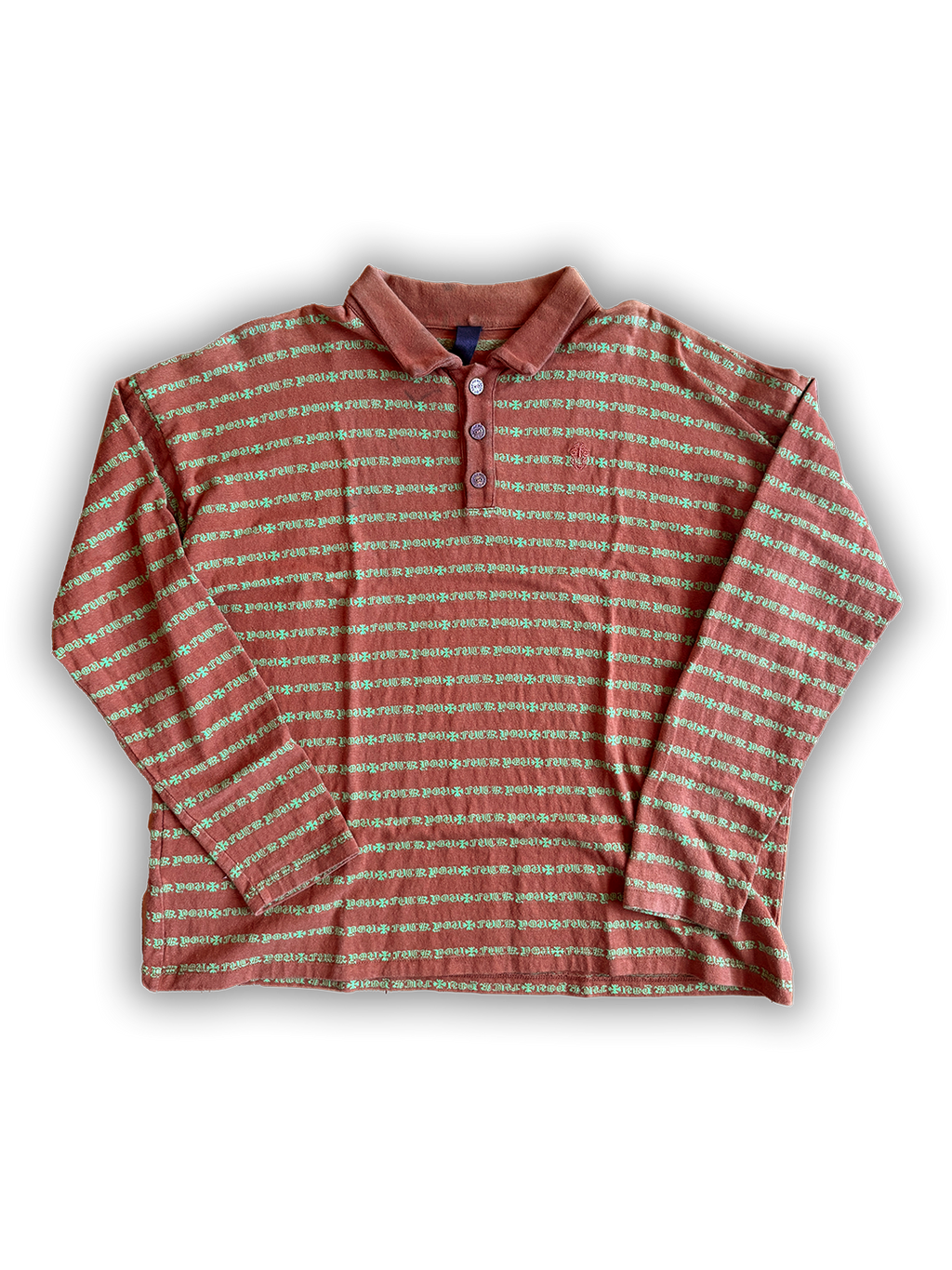 Chrome Hearts 'Teens From Mars' Longsleeve Polo - M