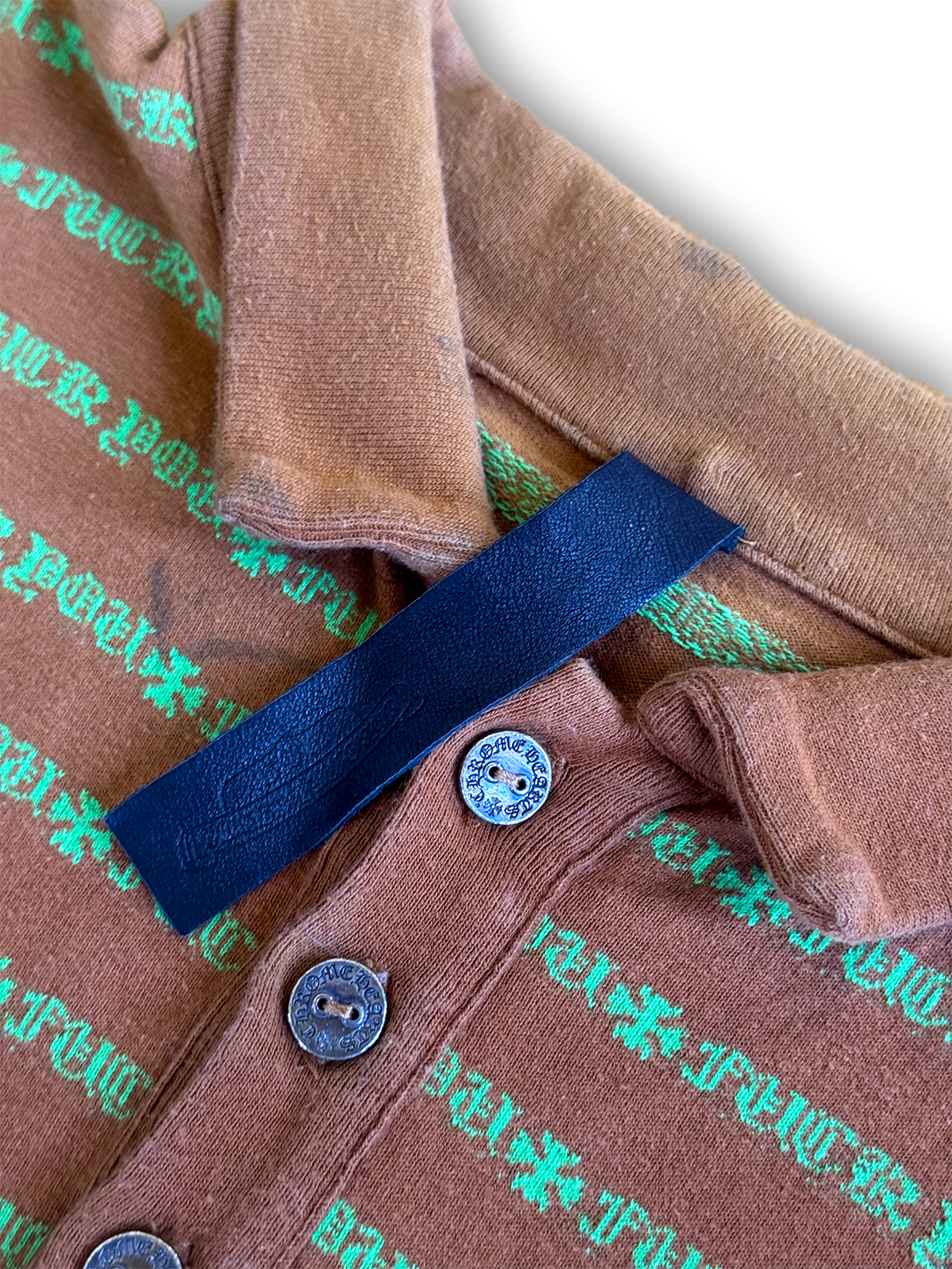 Chrome Hearts 'Teens From Mars' Longsleeve Polo - M