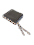 Chrome Hearts Pyramid Side Zip Wallet - OS