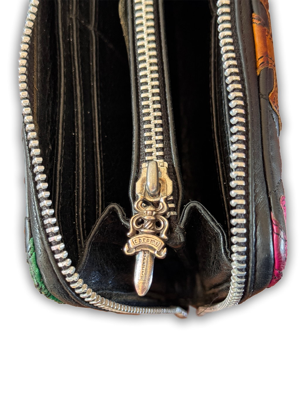 Chrome Hearts Multicolor Cemetery Long Wallet - OS