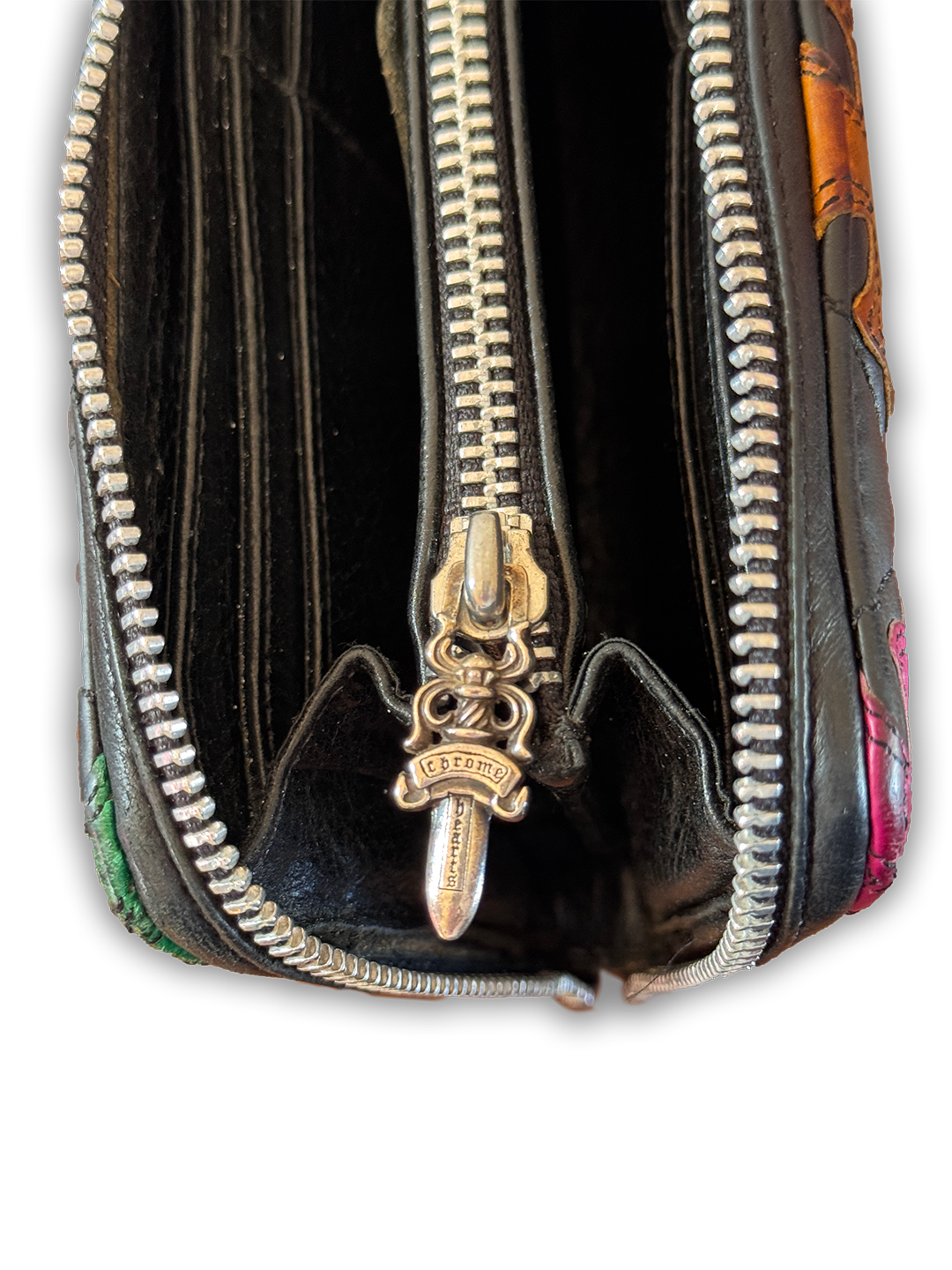 Chrome Hearts Multicolor Cemetery Long Wallet - OS