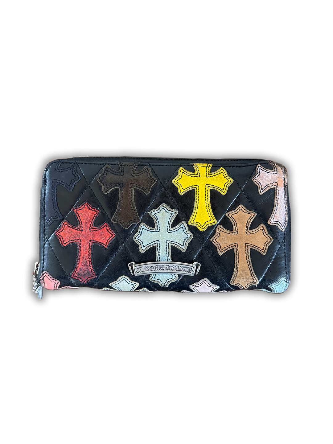 Chrome Hearts Multicolor Glitter Cemetery Wallet - OS