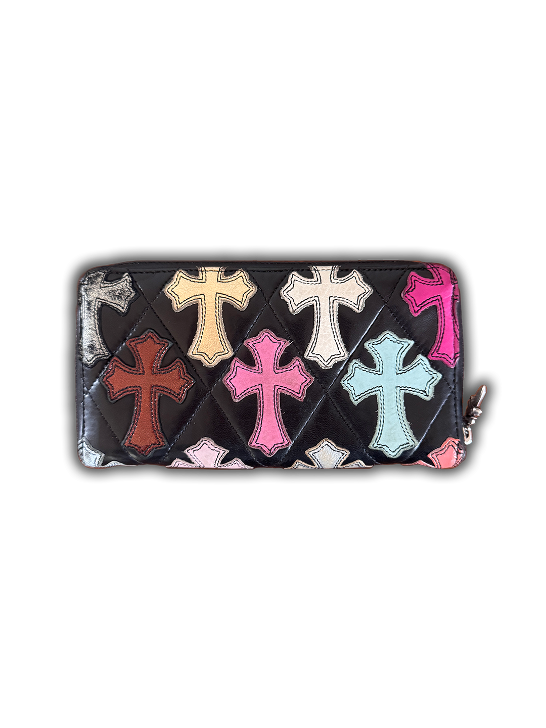 Chrome Hearts Multicolor Glitter Cemetery Wallet - OS
