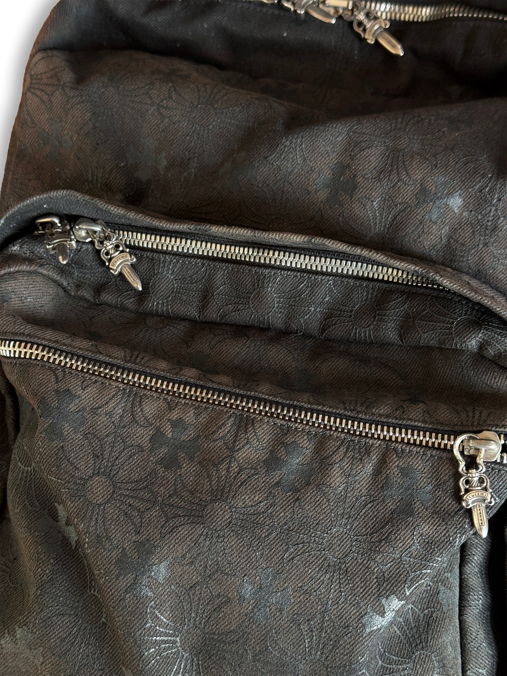 Canvas Monogram Backpack - OS