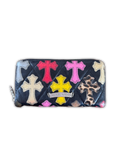 Multicolor Cemetery Cross Wallet - OS