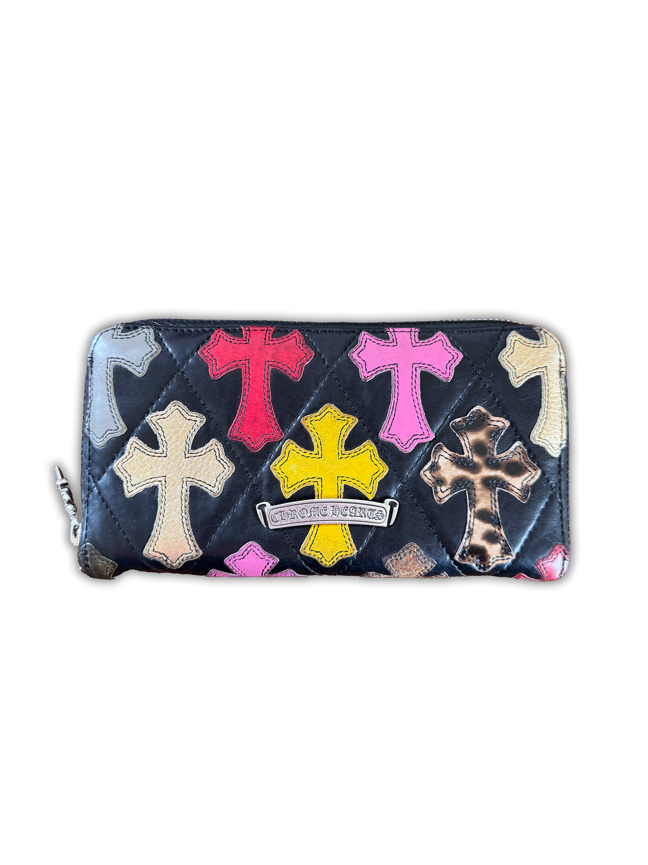 Multicolor Cemetery Cross Wallet - OS