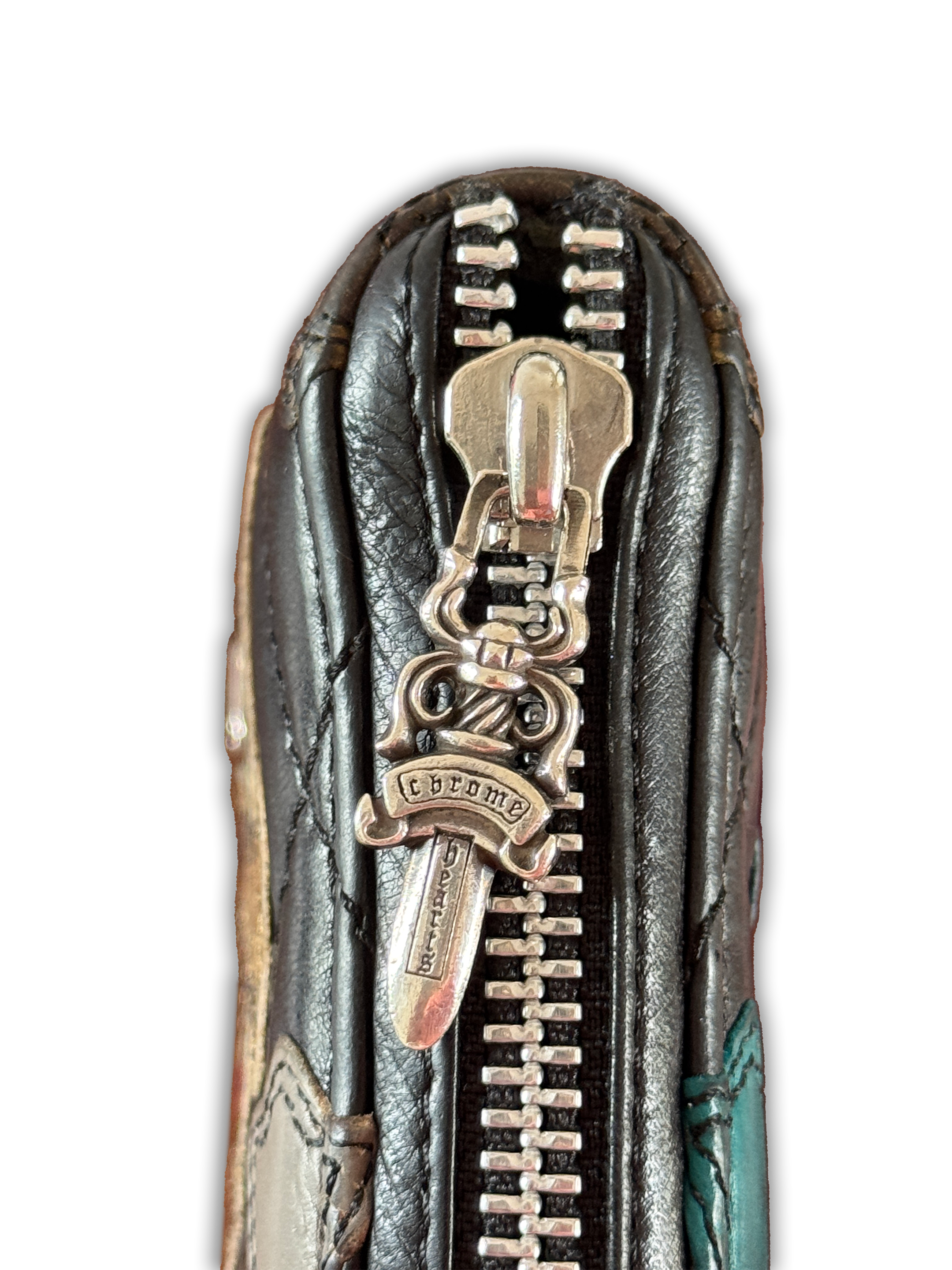 Multicolor Cemetery Cross Wallet - OS