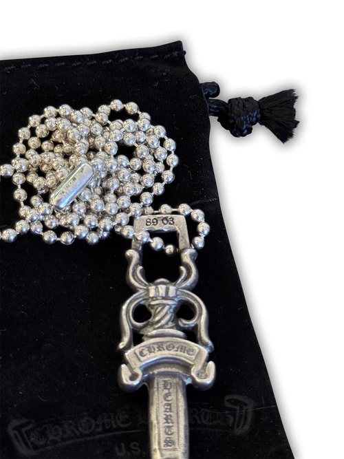 Chrome Hearts Large #10 Dagger Necklace - OS