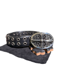 Chrome Hearts Oval Belt w/ Grommet Strap - 32