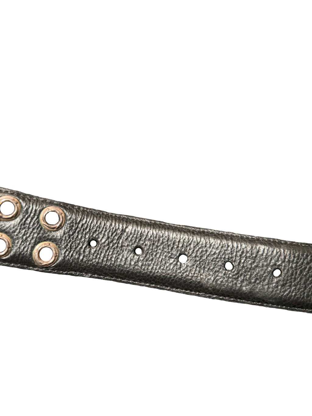 Chrome Hearts Oval Belt w/ Grommet Strap - 32