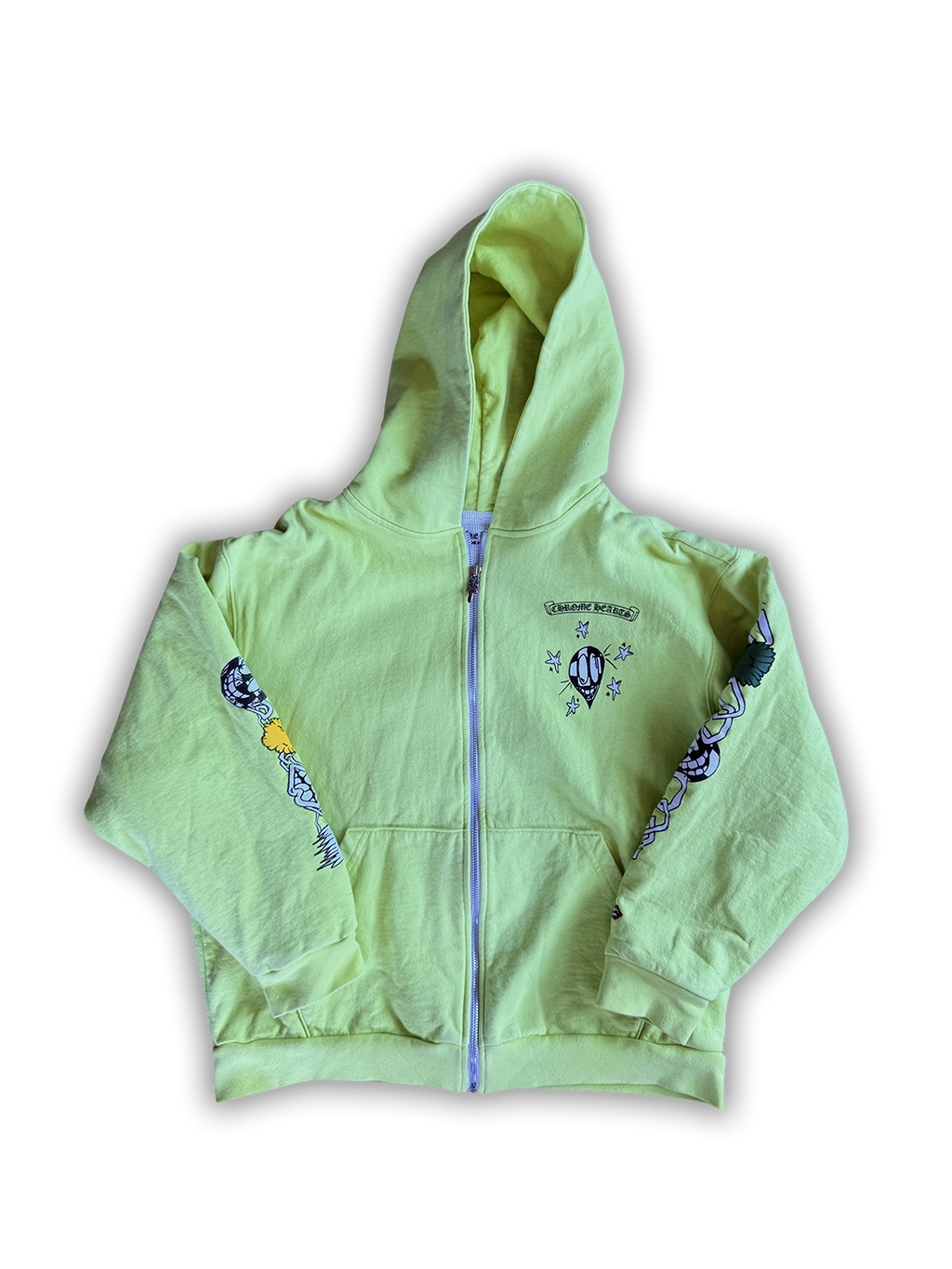 Chrome Hearts Mattyboy 'Chain Gang' Thermal Zip Up - L