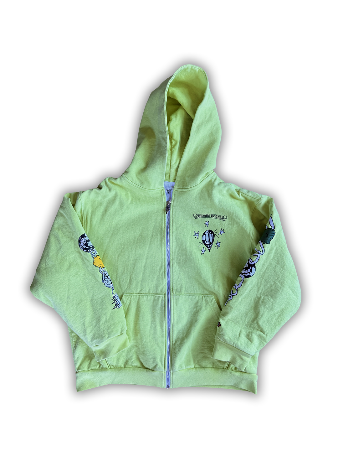 Chrome Hearts Mattyboy 'Chain Gang' Thermal Zip Up - L