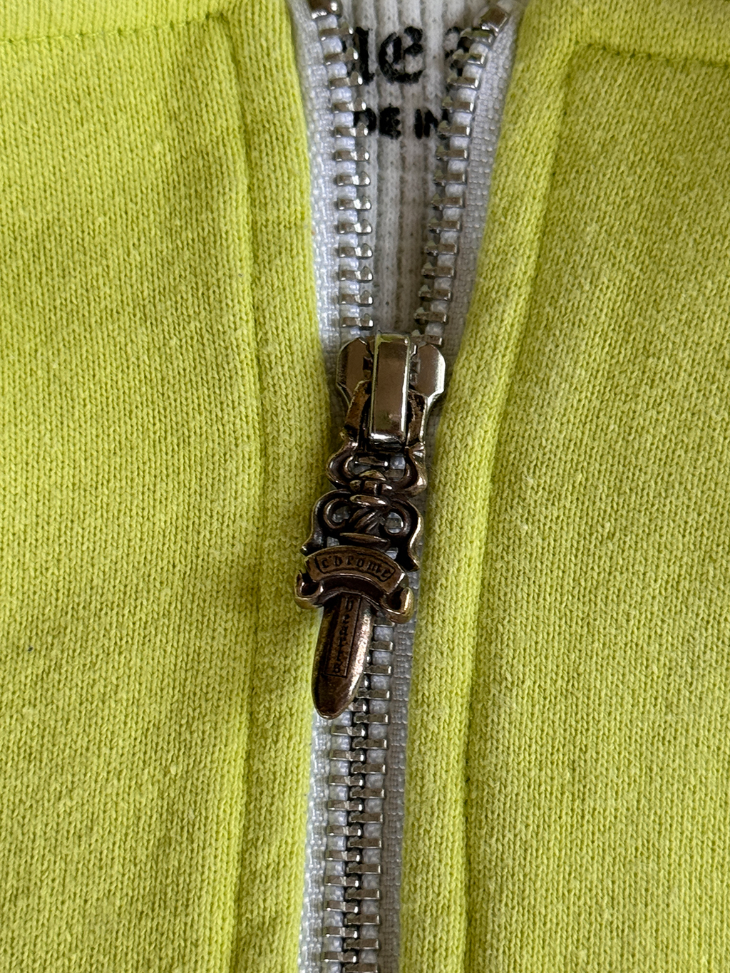 Chrome Hearts Mattyboy 'Chain Gang' Thermal Zip Up - L