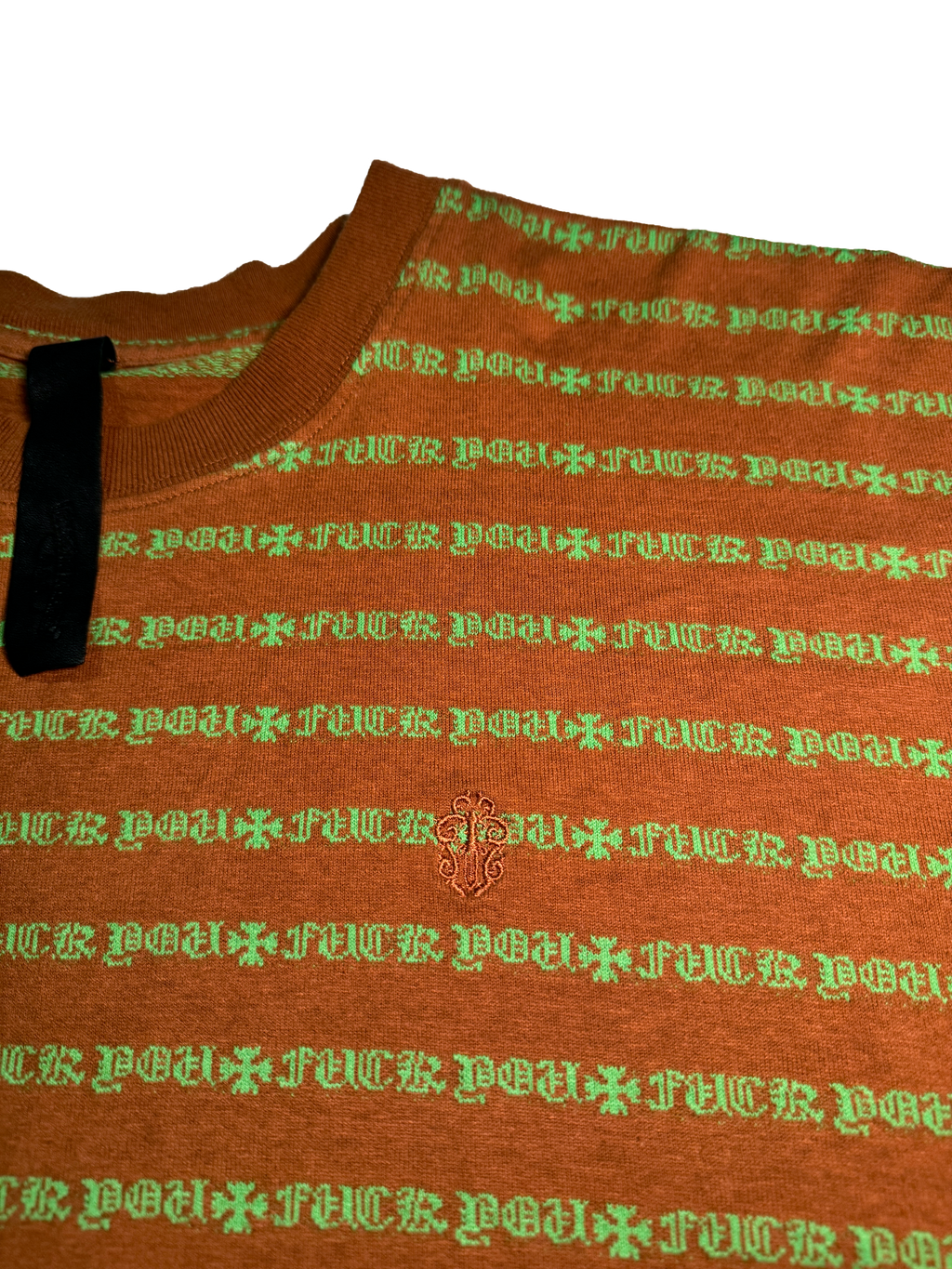 Chrome Hearts 'Teens From Mars' F*ck You Stripes Tee - XL