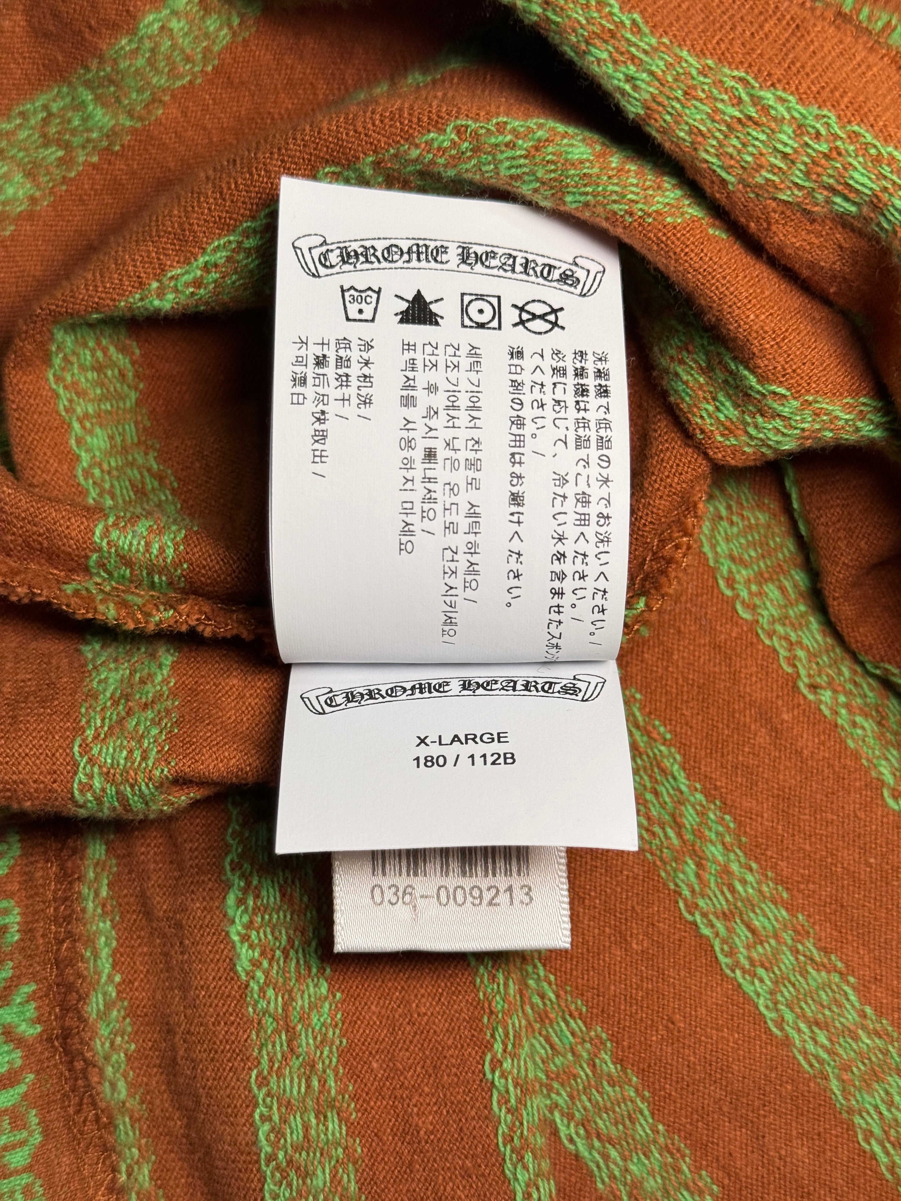 Chrome Hearts 'Teens From Mars' F*ck You Stripes Tee - XL