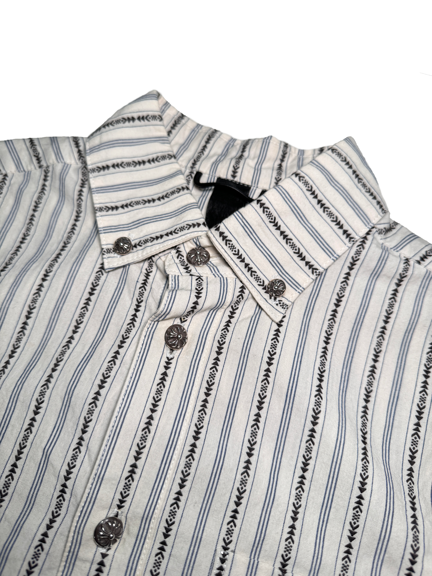 Chrome Hearts Patterned Button Shirt - S