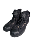 Chrome Hearts Black Converse - 9.5