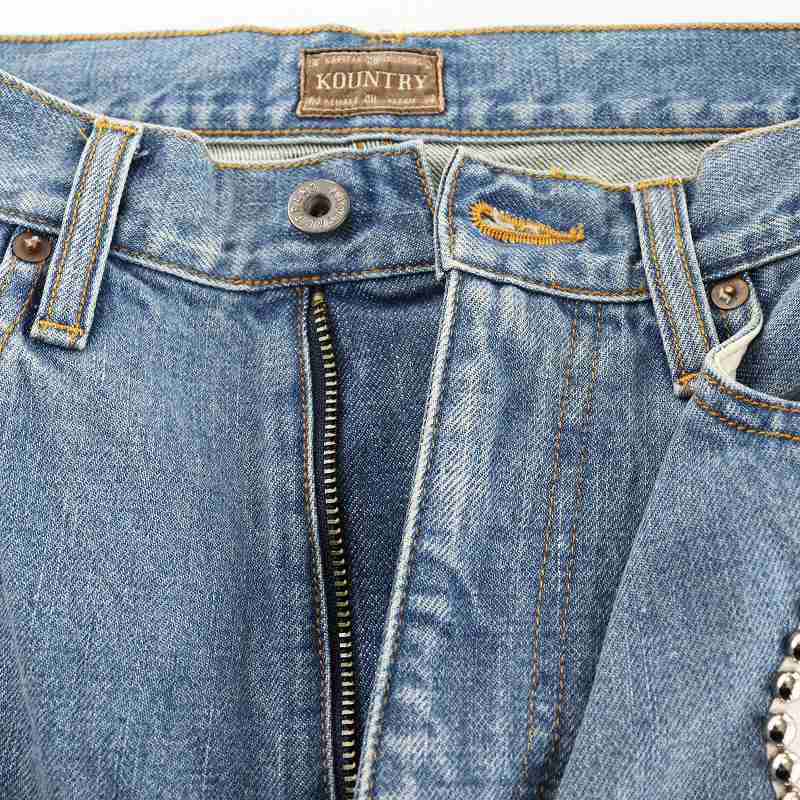 Kapital Studded Carpenter Shorts - 34