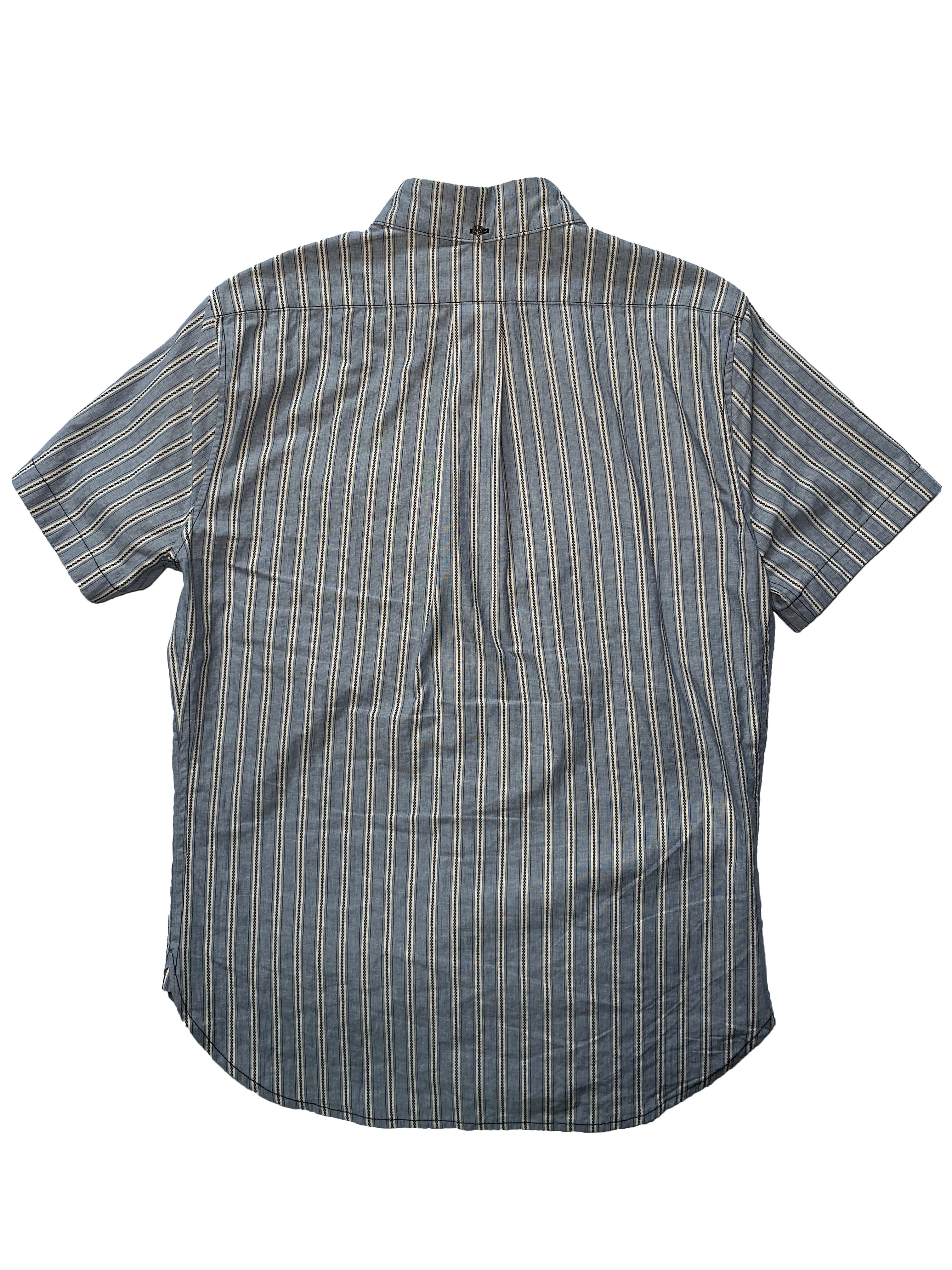 Chrome Hearts JP Exclusive Button Stripe Shirt - L