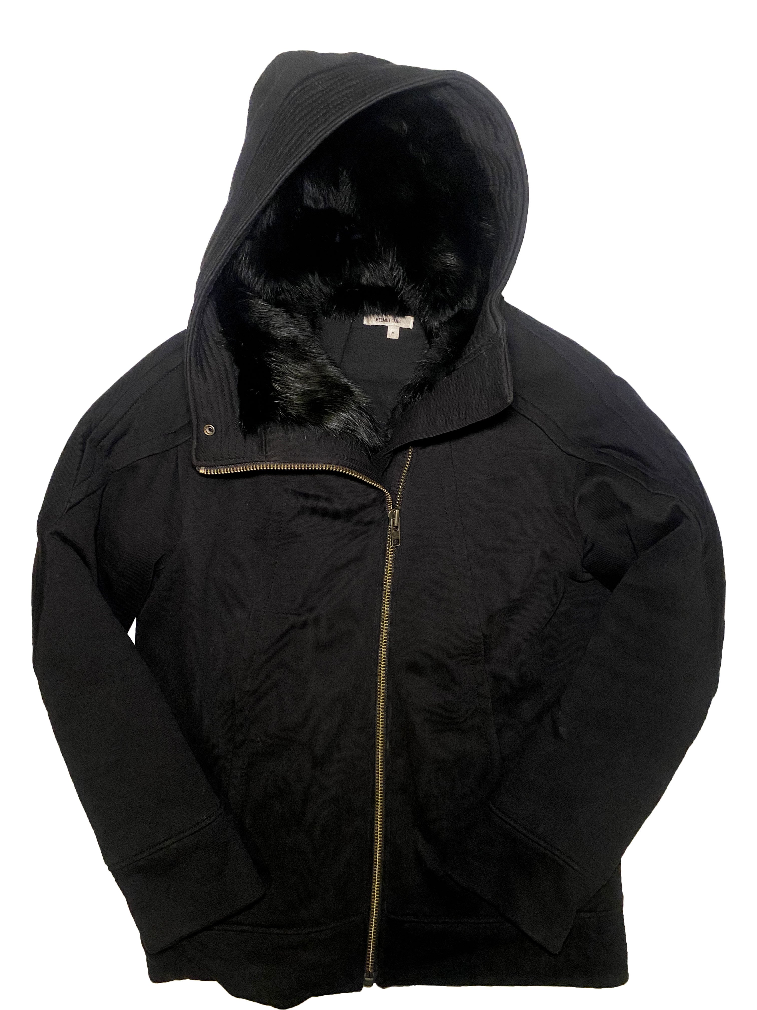 00s Helmut Lang Rabbit Fur Coat - S