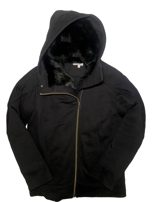 00s Helmut Lang Rabbit Fur Coat - S