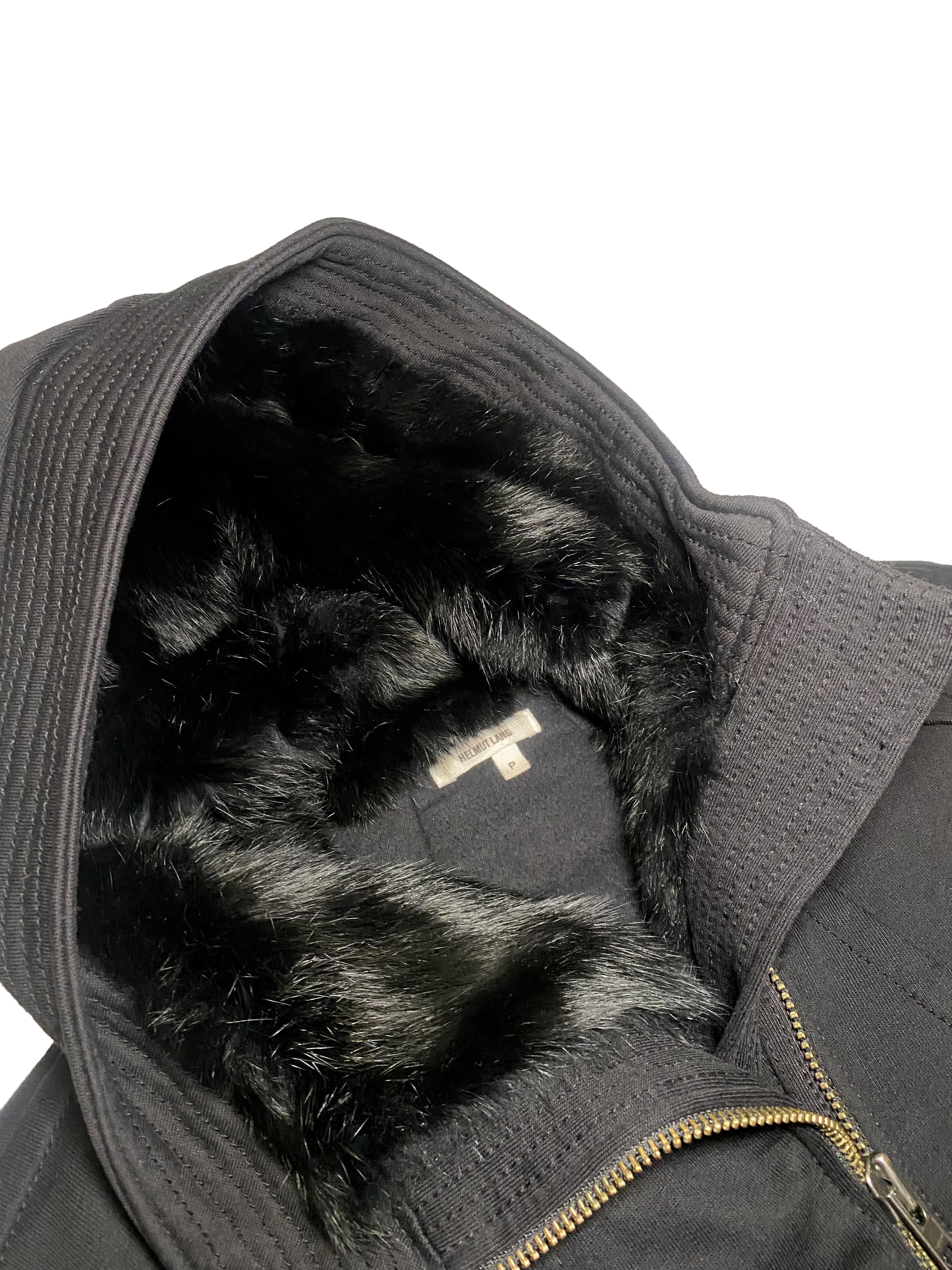 00s Helmut Lang Rabbit Fur Coat - S
