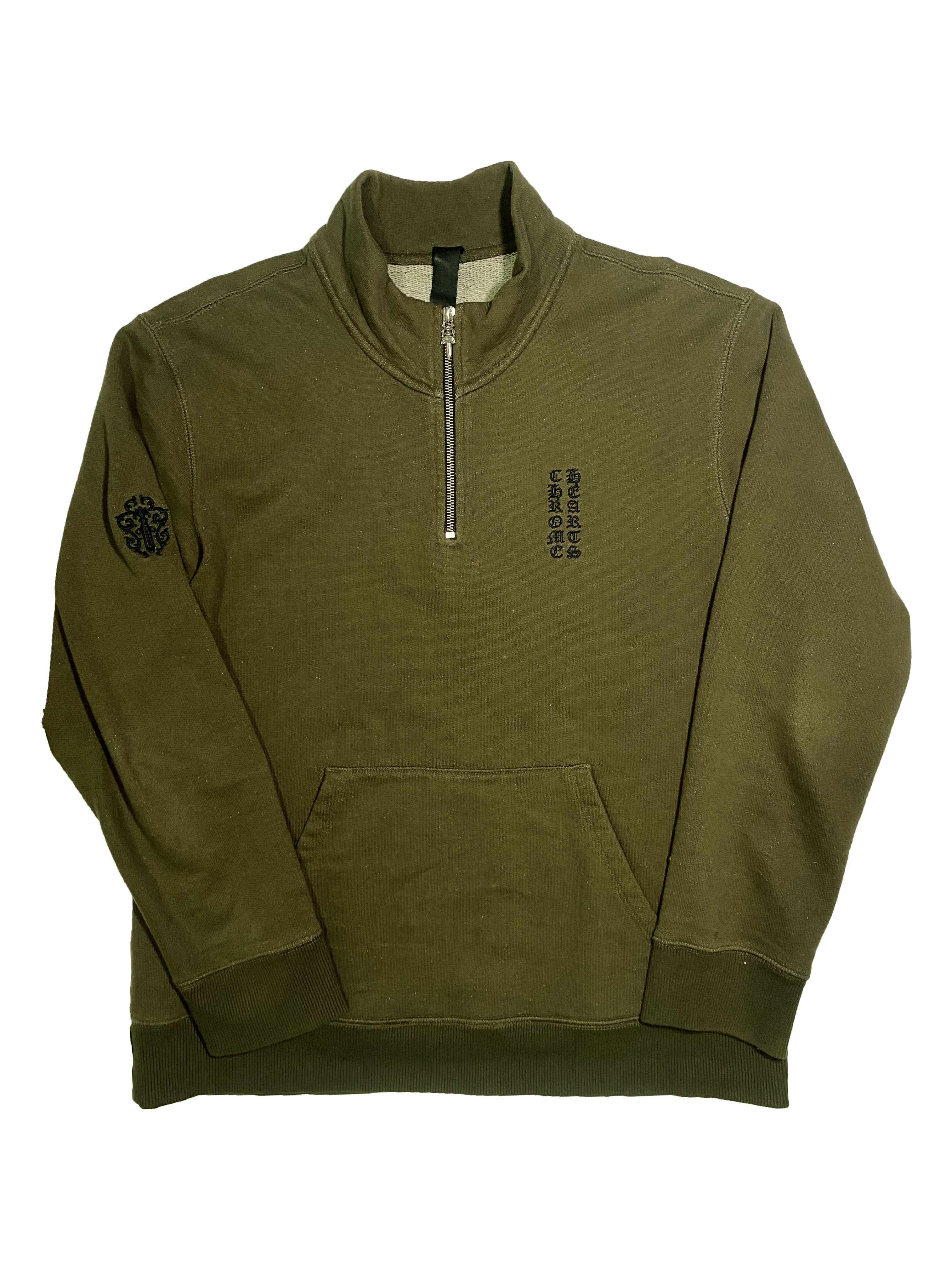 Chrome Hearts GRP Y NOT Quarter-Zip - M – SOVERUNLEASHED