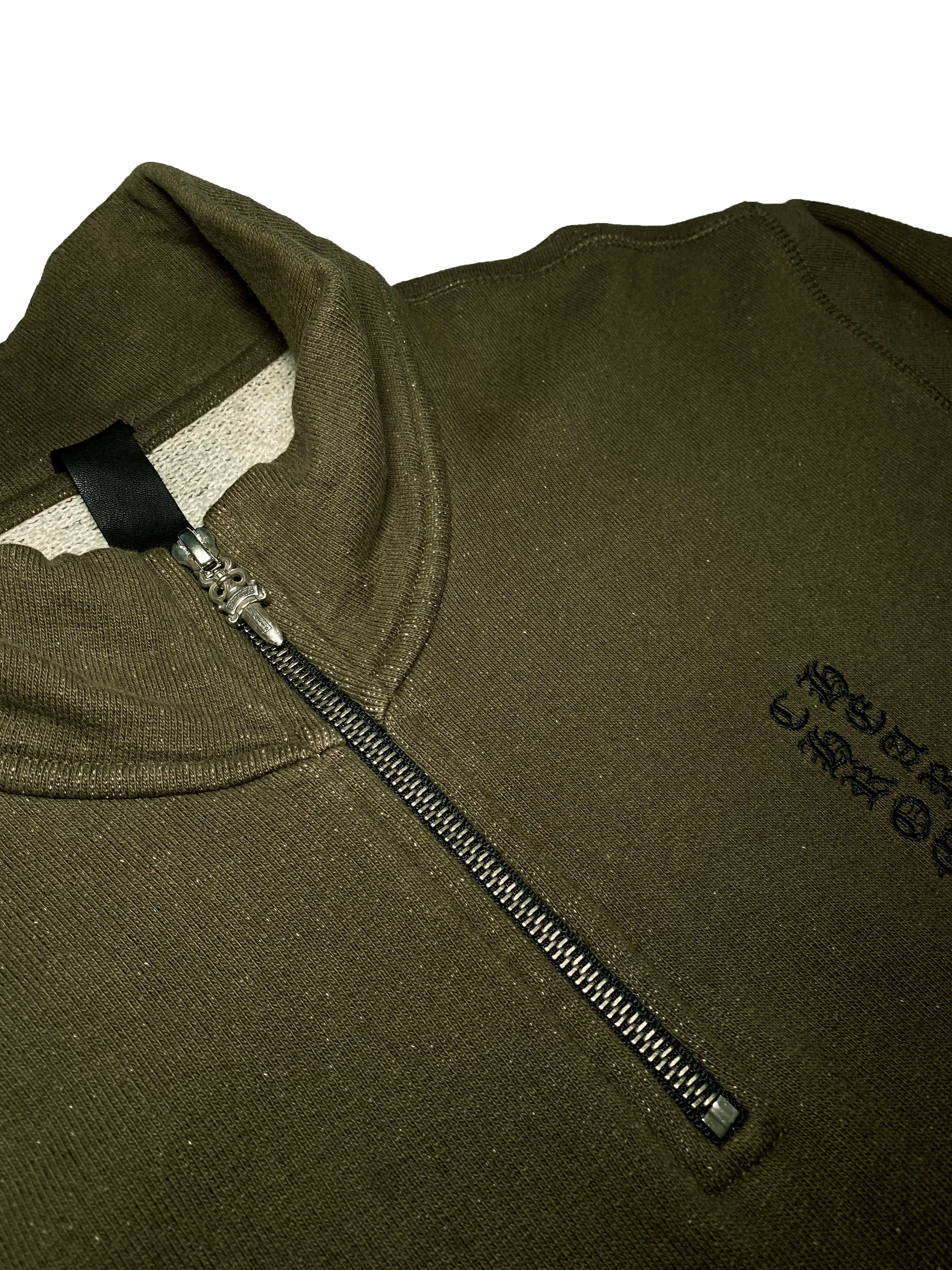 Chrome Hearts GRP Y NOT Quarter-Zip - M