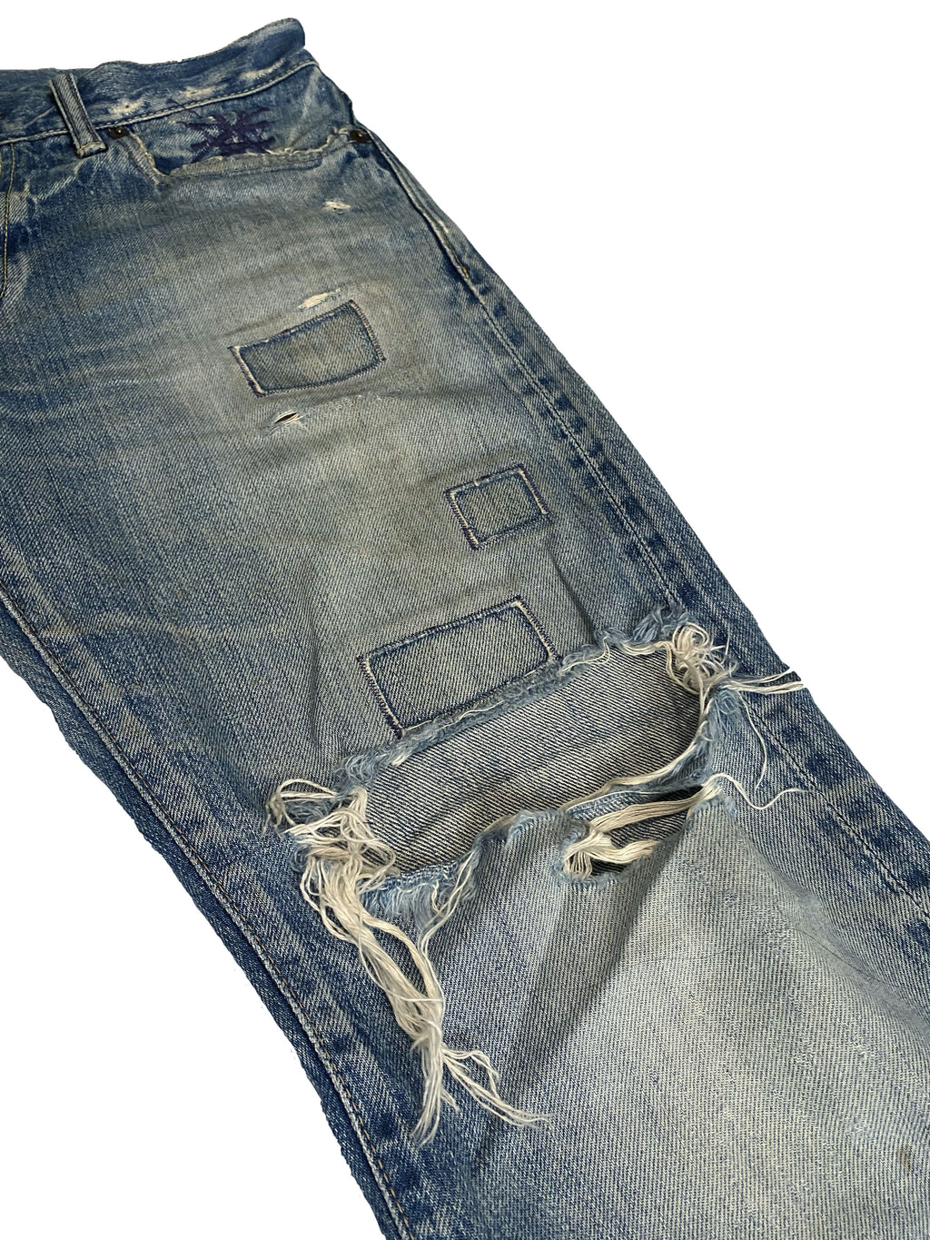 00s Hysteric Glamour Patch Jeans - 32