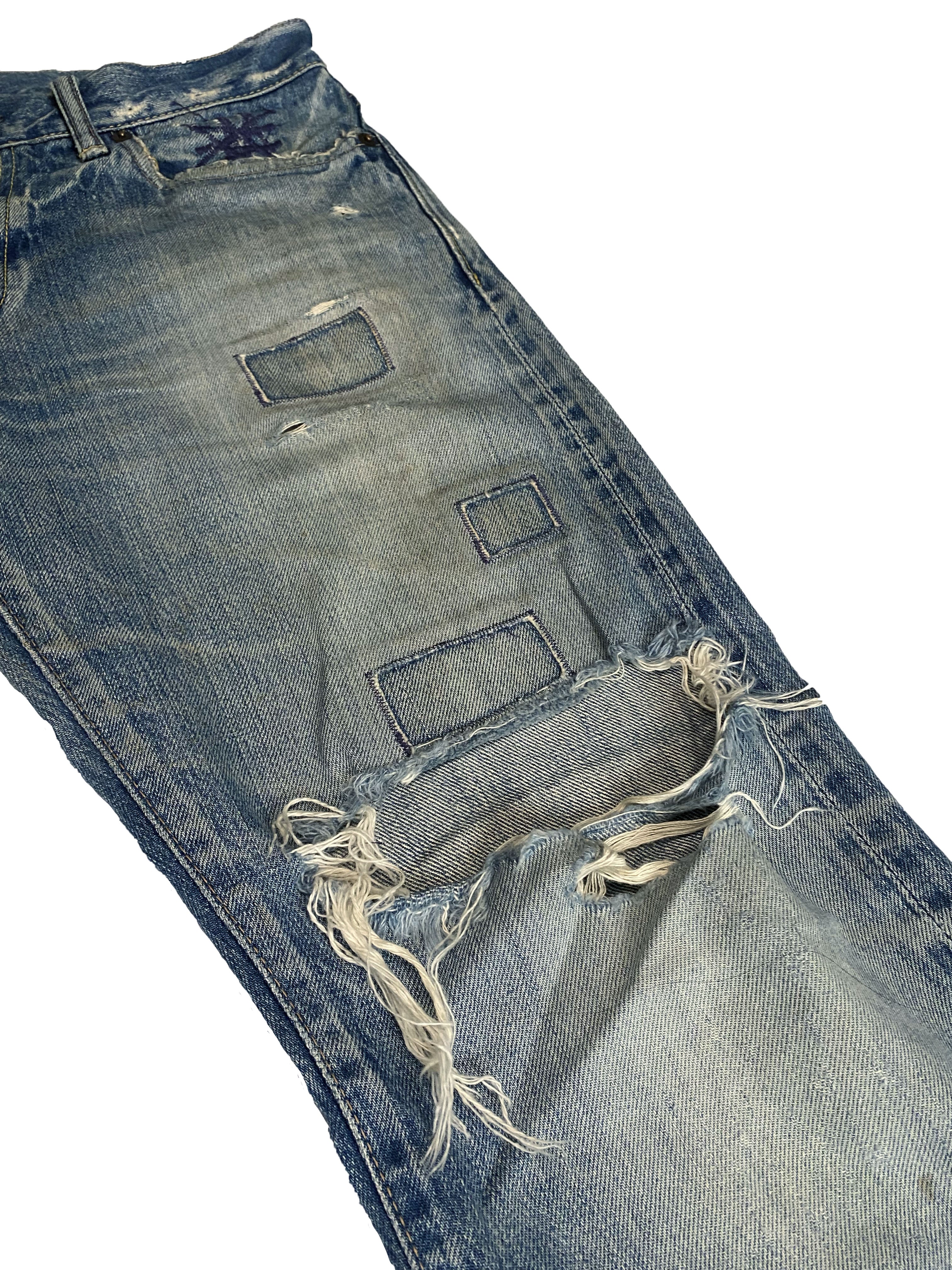 00s Hysteric Glamour Patch Jeans - 32