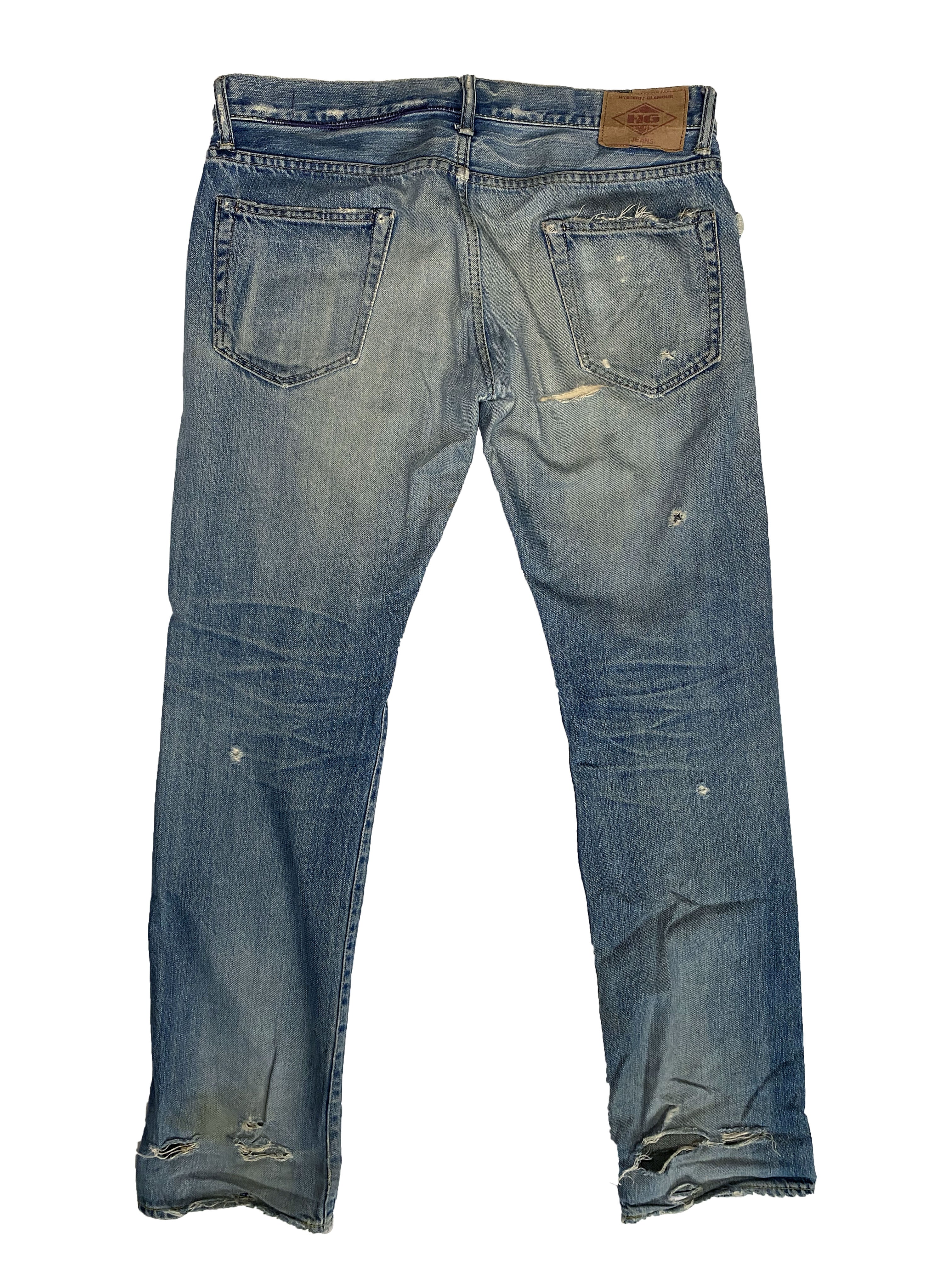 00s Hysteric Glamour Patch Jeans - 32
