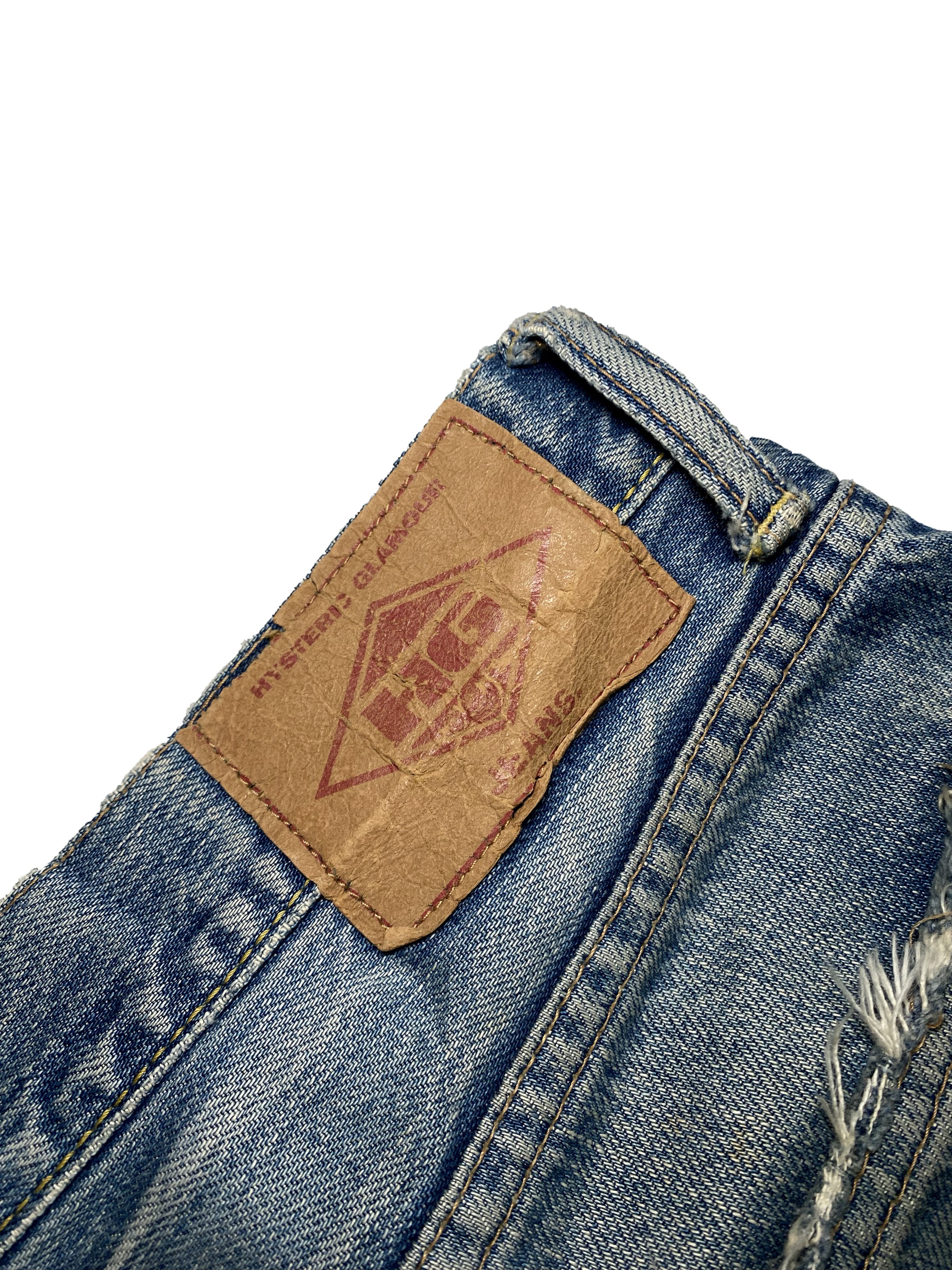 00s Hysteric Glamour Patch Jeans - 32