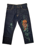 2007 Evisu Hand Painted Tiger Denim - 34